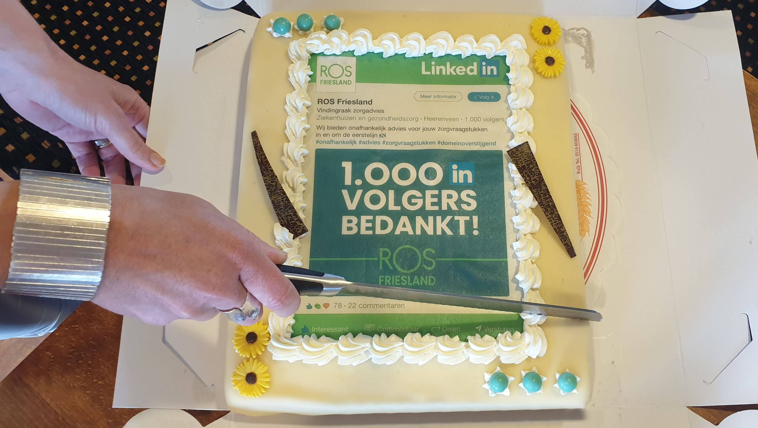 1000+ volgers op LinkedIn