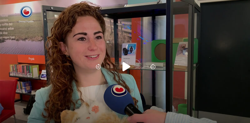 Bea Sloothaak, projectleider ROS Friesland over domotica, over de Domotheek
