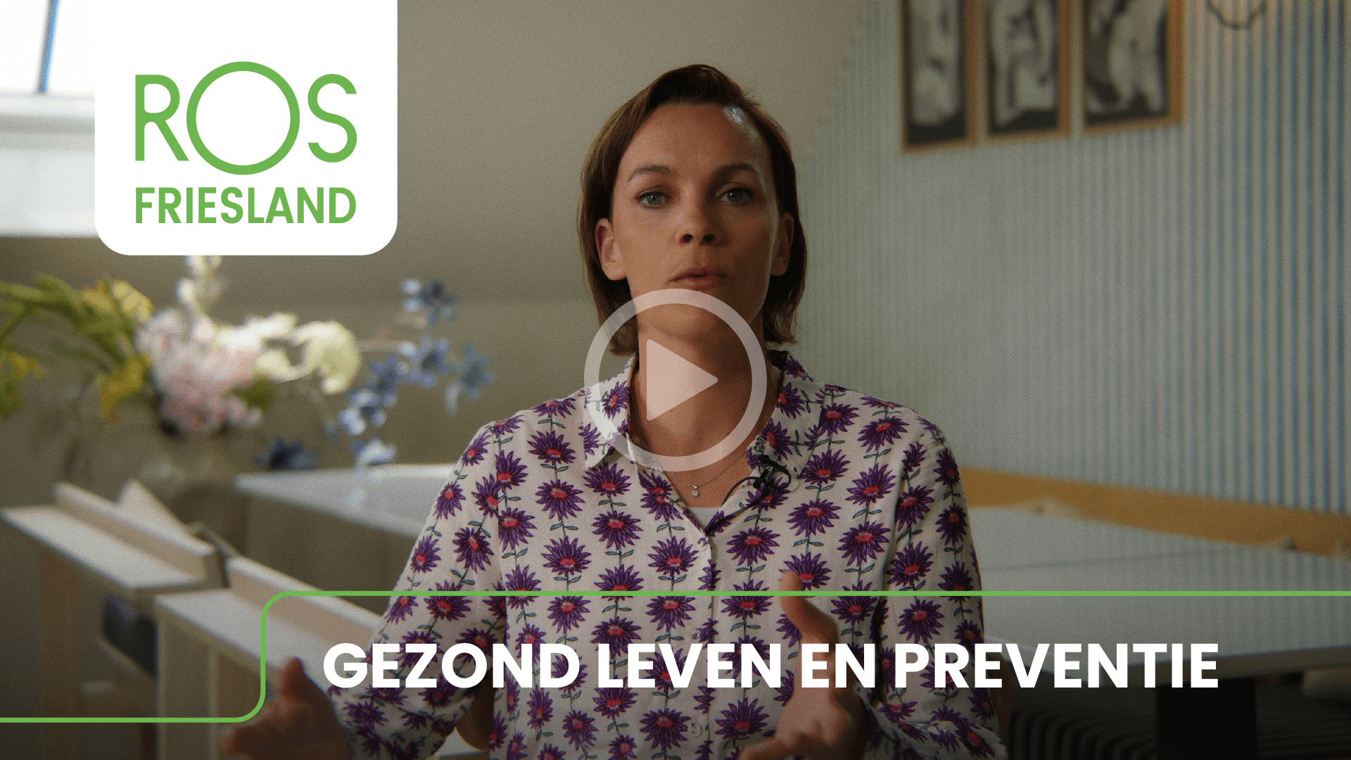 Inspiratievideo ROS Friesland Gezond leven en preventie