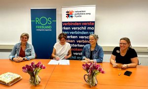 Ondertekening samenwerking ROS Friesland en NPZF